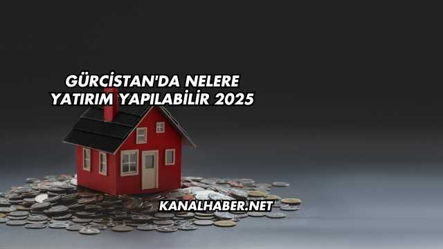 Gürcistan'da Nelere Yatırım Yapılabilir 2025