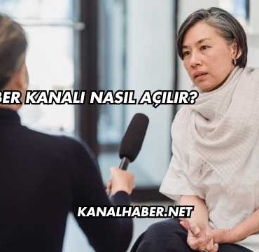 Haber Kanalı Nasıl Açılır?