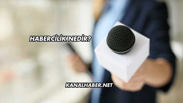Habercilik Nedir?