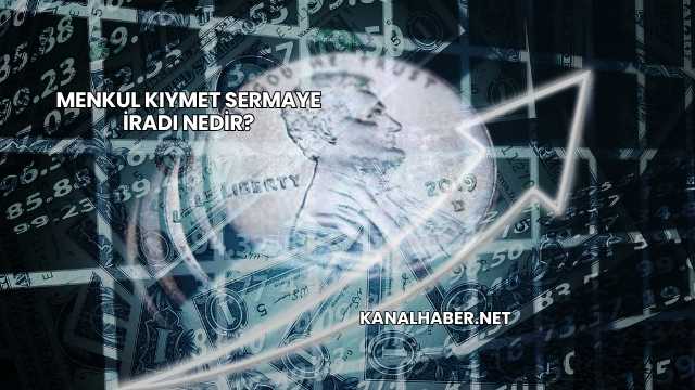 Menkul Kıymet Sermaye İradı Nedir?
