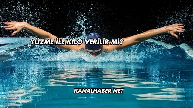 Yüzme ile Kilo Verilir mi?