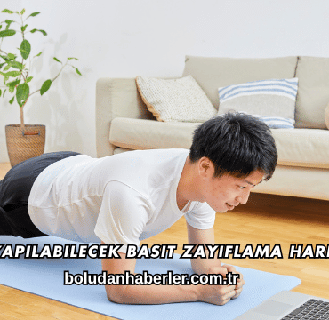 Evde Yapılabilecek Basit Zayıflama Hareketleri