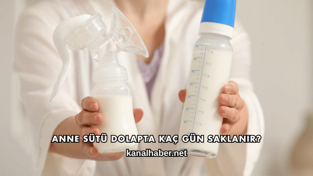 Anne Sütü Dolapta Kaç Gün Saklanır?