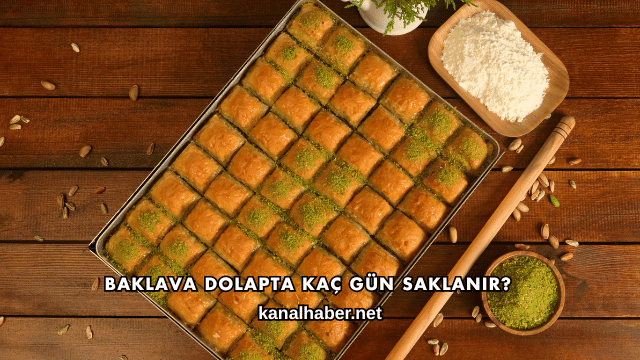 Baklava Dolapta Kaç Gün Saklanır?