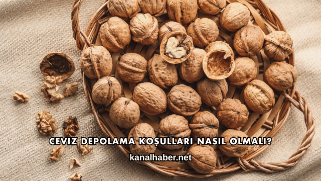 Ceviz Depolama Koşulları Nasıl Olmalı?