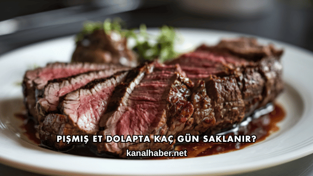 Pişmiş Et Dolapta Kaç Gün Saklanır?