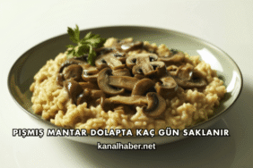 Pişmiş Mantar Dolapta Kaç Gün Saklanır