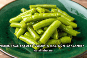 Pişmiş Taze Fasulye Dolapta Kaç Gün Saklanır?