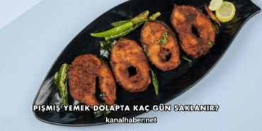 Pişmiş Yemek Dolapta Kaç Gün Saklanır?