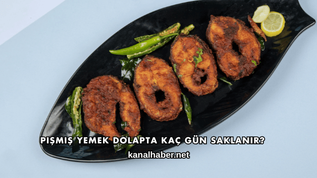 Pişmiş Yemek Dolapta Kaç Gün Saklanır?